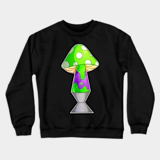 Mushroom Lamp Design Crewneck Sweatshirt